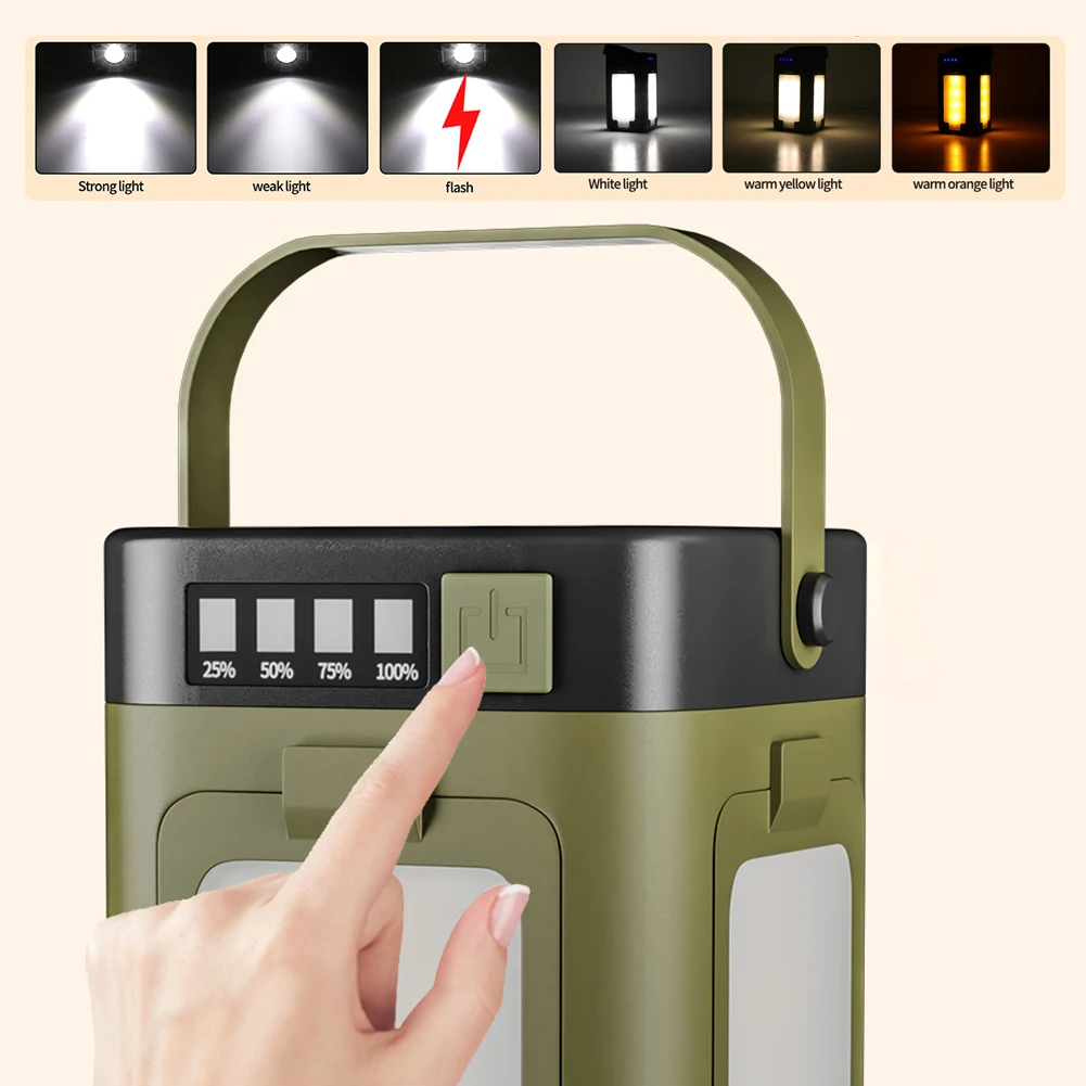 Lampe solaire portable de camp - Outdoor Camping Lighting avis et prix