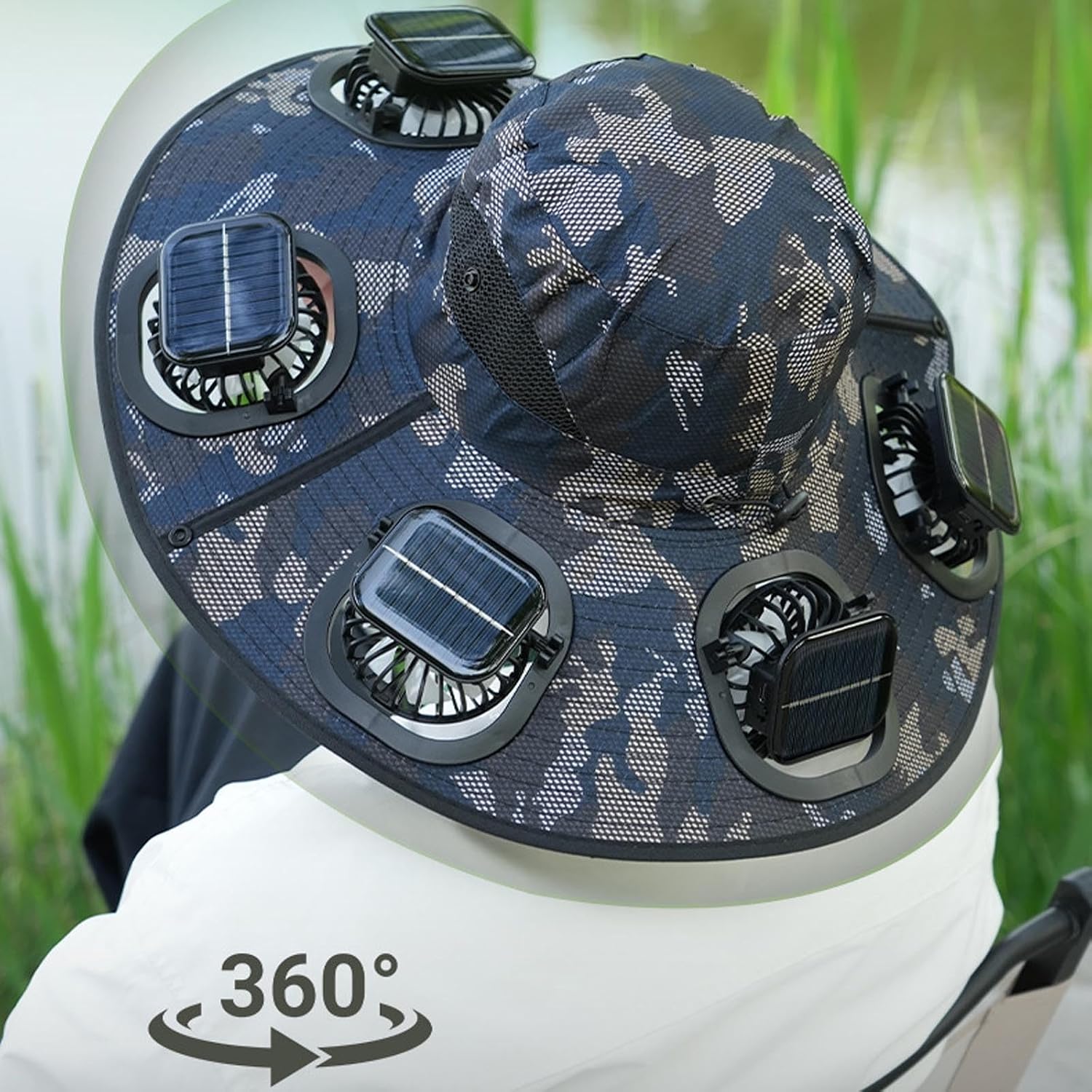 Casquette Visière 6 Ventilateu - Outdoor Camping Fan avis et prix