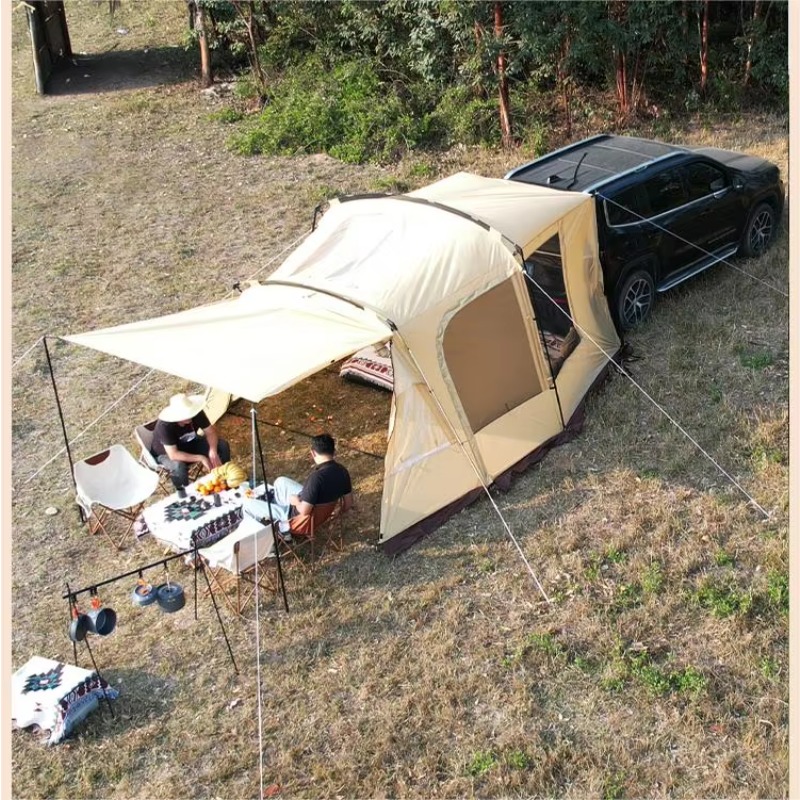 Tente de camping arrière de vo - Outdoor Camping Car Tail Tent avis et prix
